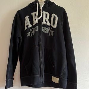 Aeropostale Black XL Zip Men’s Hoodie